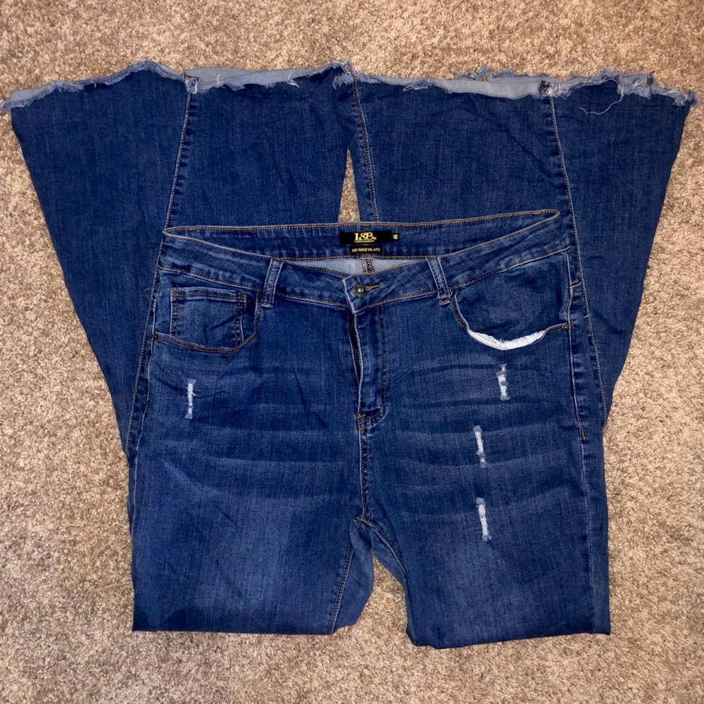 Size 18 L&B High-rise Flare Jean